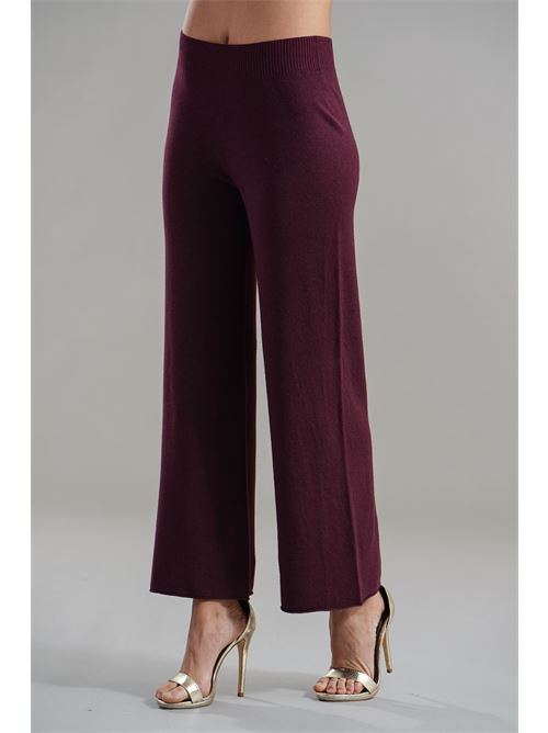 Pantalone in viscosa Grandi Francesco | 258005PRUGNA
